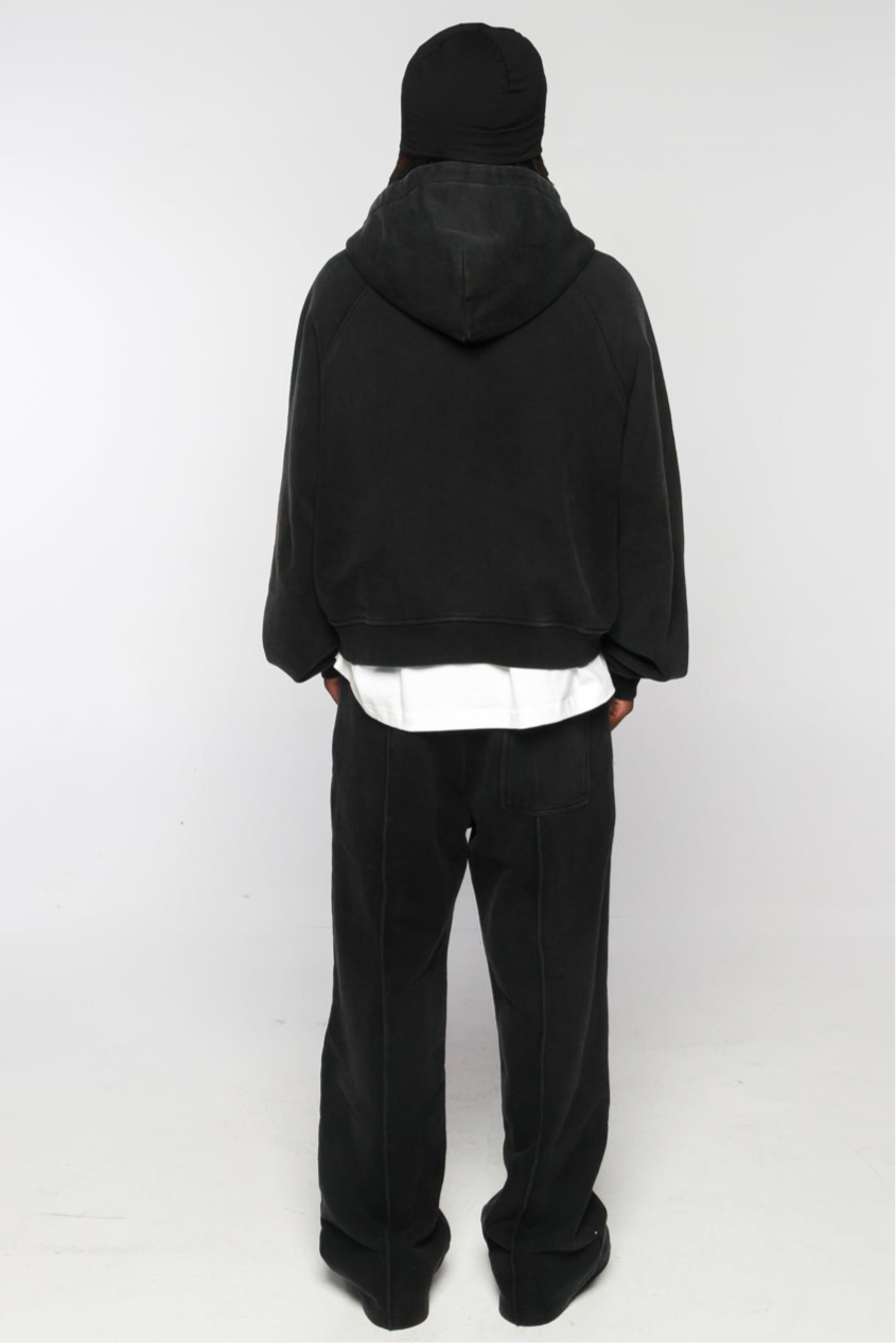 VINTEG WASHED BLACK JOGGERS