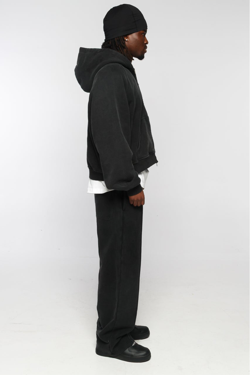 VINTEG WASHED BLACK JOGGERS