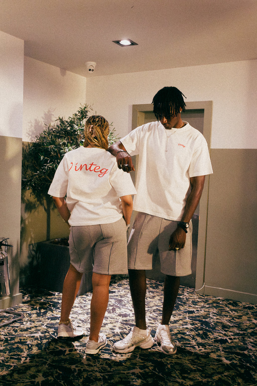 VINTEG SHORTS - GREY