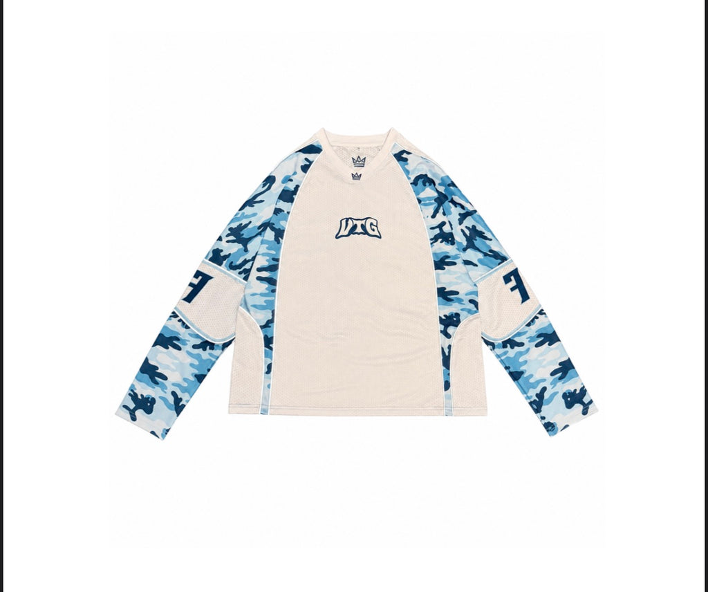 VTG CAMO HOCKEY JERSEY BLUE