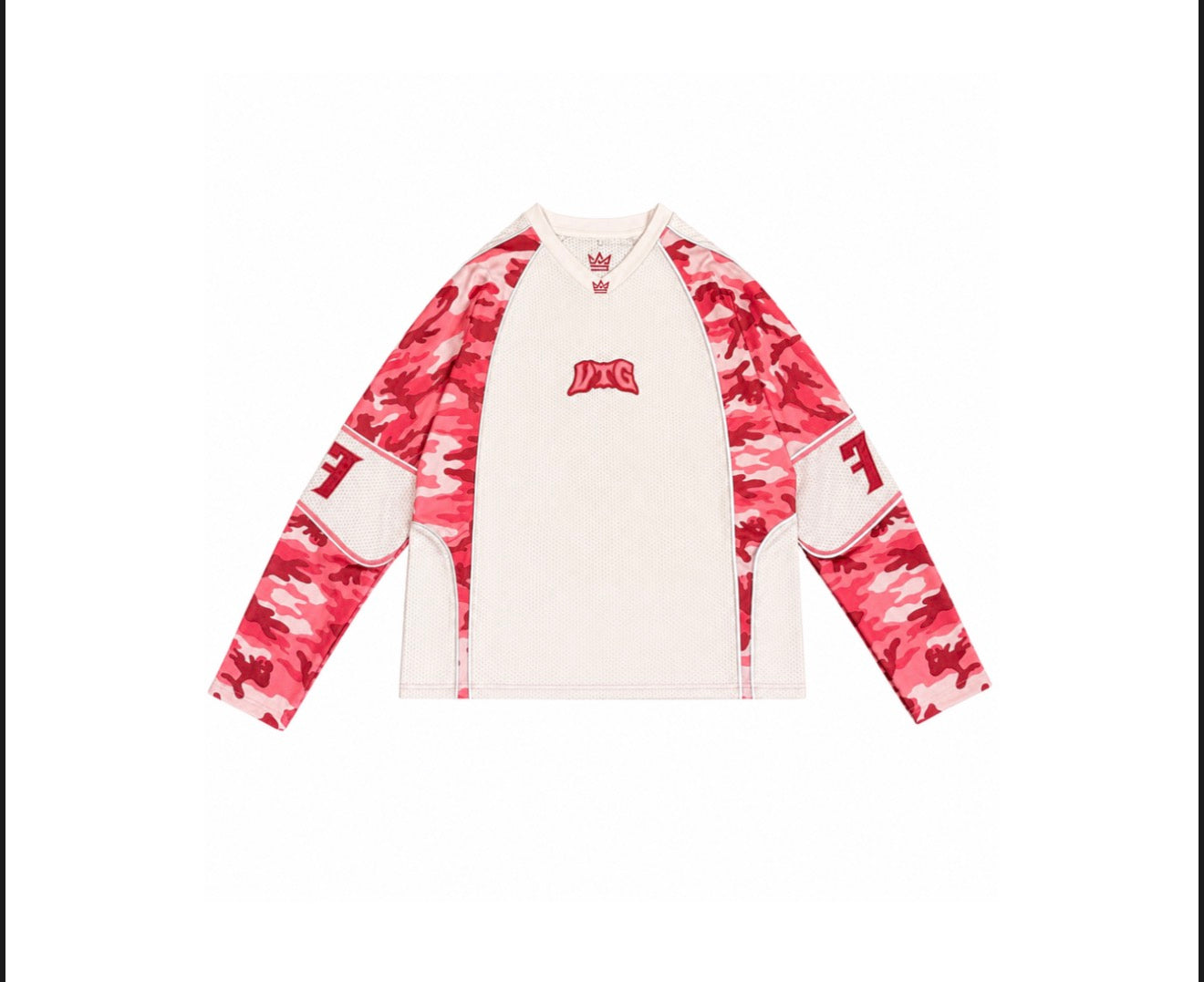 VTG CAMO HOCKEY JERSEY PINK